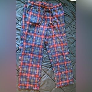 Plaid pajama pants